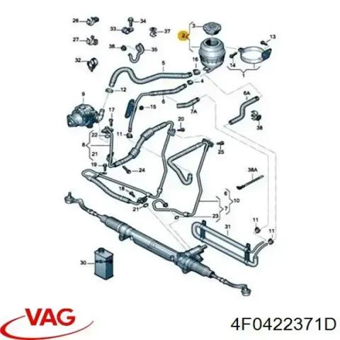 Бачок гідропідсилювача керма 4F0422371D VAG