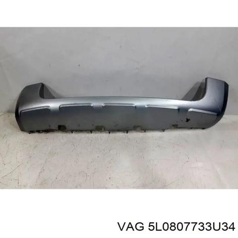 Молдинг бампера переднього, центральний 5L0807733U34 VAG