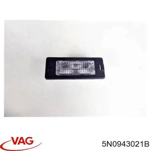 Ліхтар підсвічування заднього номерного знака 5N0943021B VAG