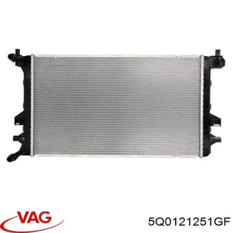 Радіатор охолодження, додатковий 5Q0121251GF VAG
