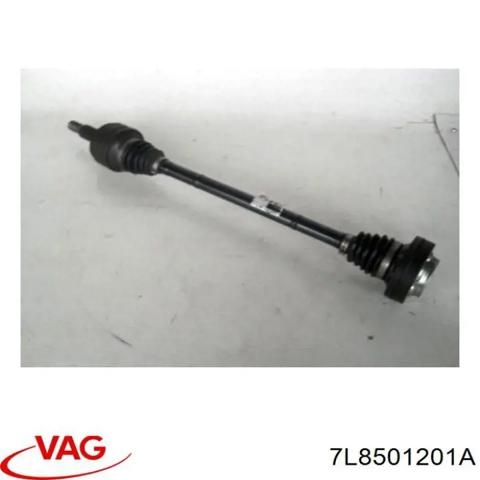 Піввісь задня, ліва 7L8501201A VAG