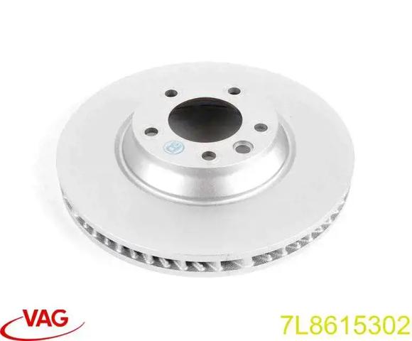 Диск переднього гальма 7L8615302 VAG