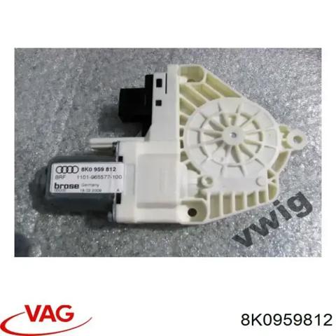 Мотор склопідйомника дверей передніх, правих 8K0959812 VAG
