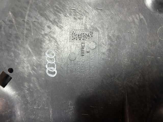 Захист днища, задній правий 3B0825218 VAG