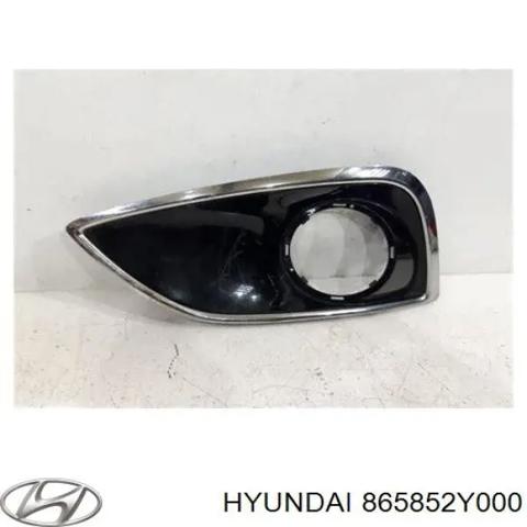 Решітка переднього бампера, ліва 865852Y000 HYUNDAI