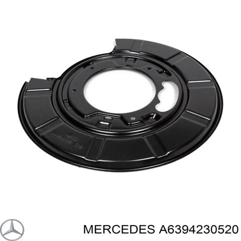 Захист гальмівного диска заднього, правий A6394230520 MERCEDES