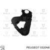 Захист ременя ГРМ, правий 0320N6 PEUGEOT