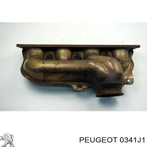 Система випуску газів двигуна 0341J1 PEUGEOT