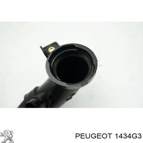Оригінал peugeot патрубок повітряного фільтру 1434G3