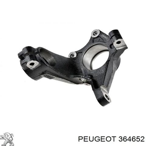 Цапфа поворотна ліва 364652 PEUGEOT