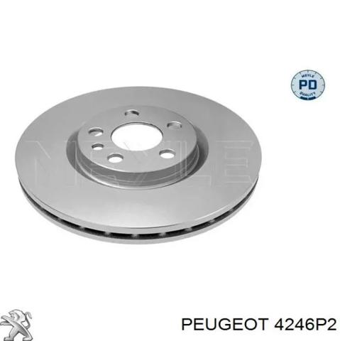 Bosch гальмівний диск передн, citroen jumpy 96- (28528) 4246P2
