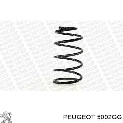 Пружина передняя на peugeot 307-cc кабриолет (3b) (01.03 - 12.08) 2.0 (10.03 - ) rfn (ew10j4) 5002GG