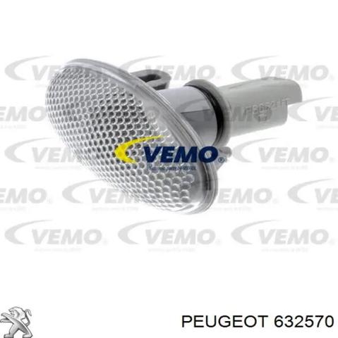 Поворітель повороту на крилі 632570 PEUGEOT