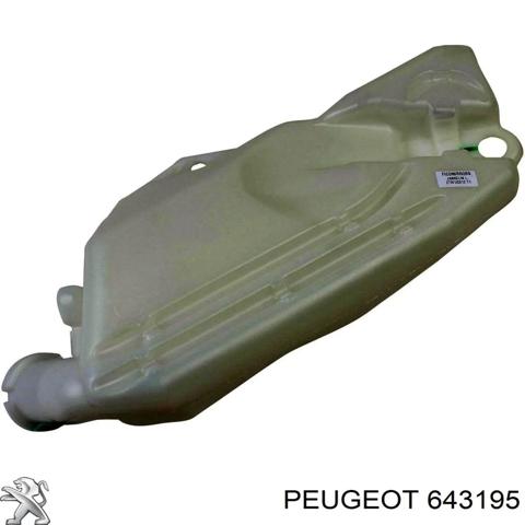 Бачок омивача лобового скла 643195 PEUGEOT