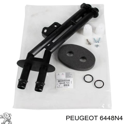 Шланг радіатора опалювача/грубки, здвоєний 6448N4 PEUGEOT