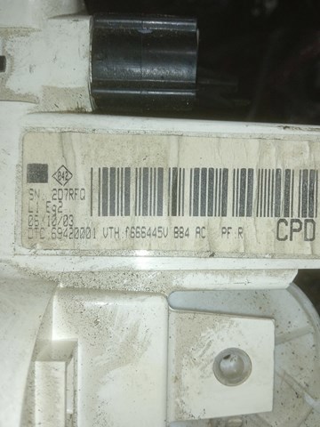 Регулятор вентилятора обігрівача 69420001 RENAULT