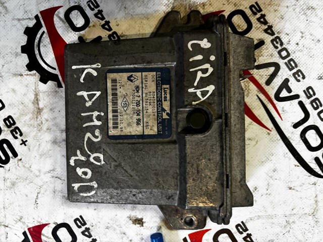 Комп'ютер двигуна 7700111205 RENAULT