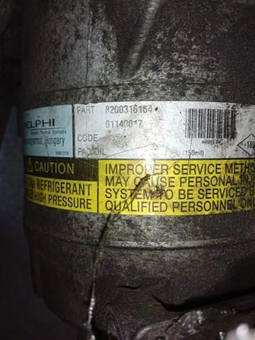 Компресор кондиціонера 8200316164 RENAULT