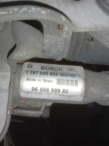 Мотор трапеції склоочисника 9656859980 PEUGEOT