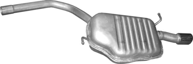 Середній глушник 0101 POLMOSTROW