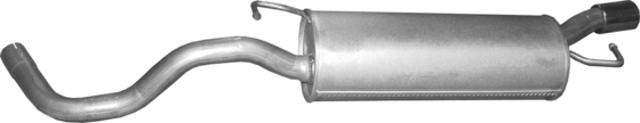 Глушник задній 01252 POLMOSTROW
