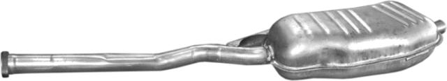 Глушник задній 0331 POLMOSTROW