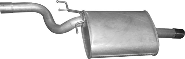 Вихлопна труба 0333 POLMOSTROW
