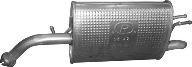 Глушник задній 0542 POLMOSTROW