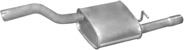 Глушник вихлопних газів кінцевий 08654 POLMOSTROW