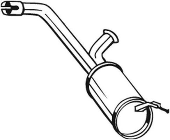 Глушник задній 135099 BOSAL