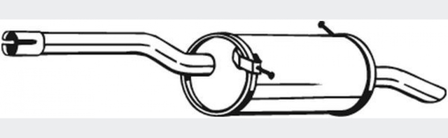 Вихлоп 135103 BOSAL