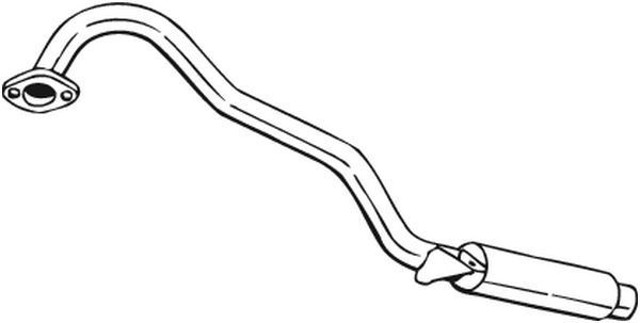 Глушник задній 145017 BOSAL