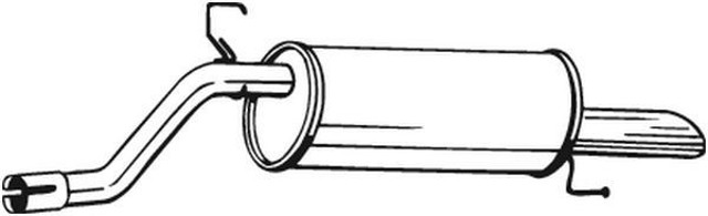 Вихлоп 185181 BOSAL