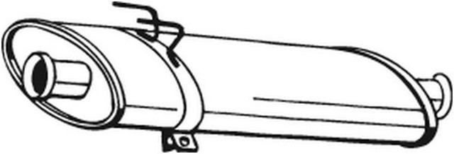 Вихлоп 200269 BOSAL
