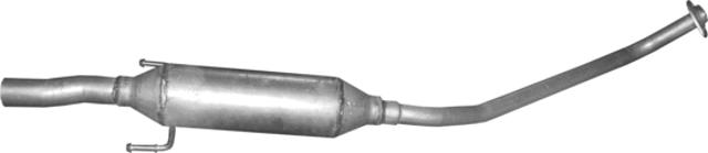 Глушник передній 2624 POLMOSTROW