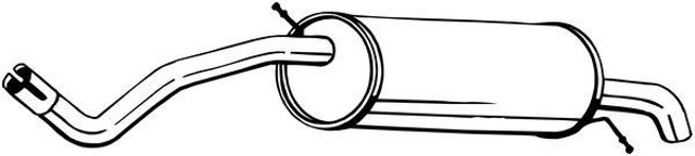 Глушник задній 278999 BOSAL