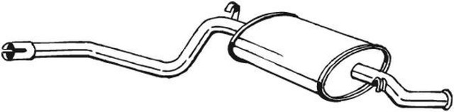 Глушник задній 280327 BOSAL