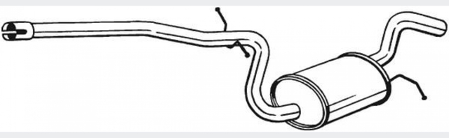 Вихлоп 281469 BOSAL