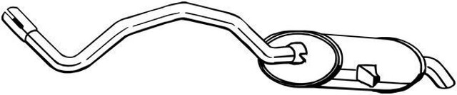 Глушник задній 281963 BOSAL