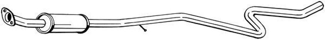 Вихлоп 286607 BOSAL