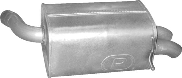 Глушник, середня і задня частина 3106 POLMOSTROW