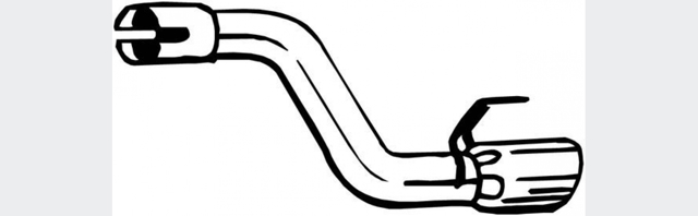 Вихлоп 750245 BOSAL