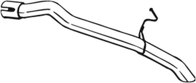 Вихлоп 840001 BOSAL