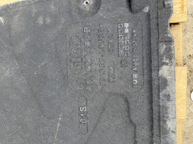Захист двигуна задня 8W0863822B VAG