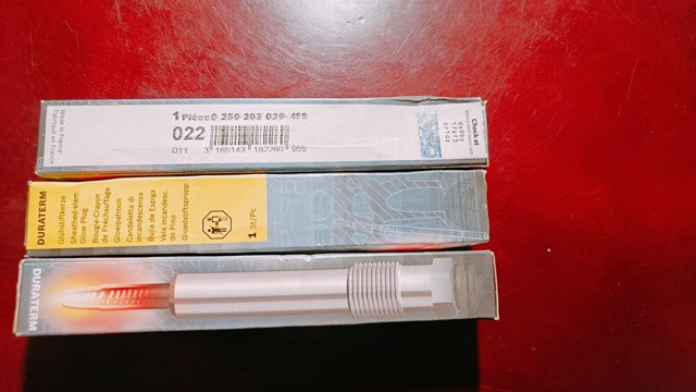 Свічки розжарювання 0250202029 BOSCH