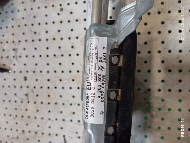 Подушка безпеки, передньої, лівих дверей AIRBAG A2038602505 MERCEDES