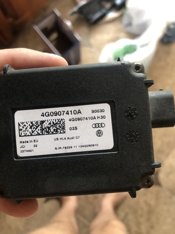Блок управління системою відкривання воріт гаража 4G0907410A VAG