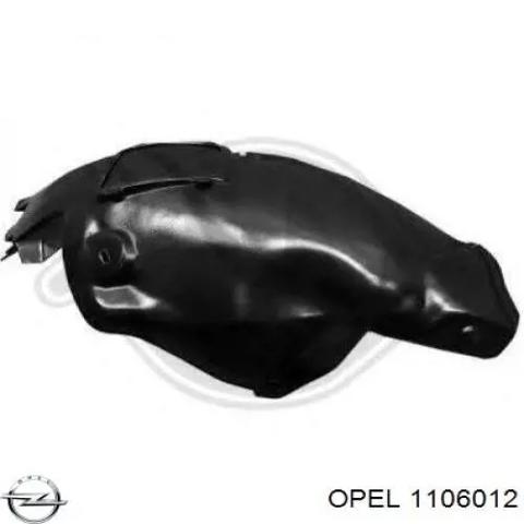 Підкрилок переднього крила, правий передній 1106012 OPEL