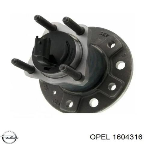 Маточини задніх коліс 1604316 OPEL