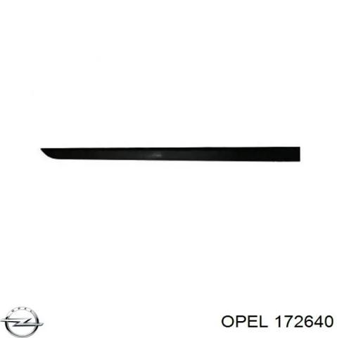 Молдинг передніх лівих дверей 172640 OPEL